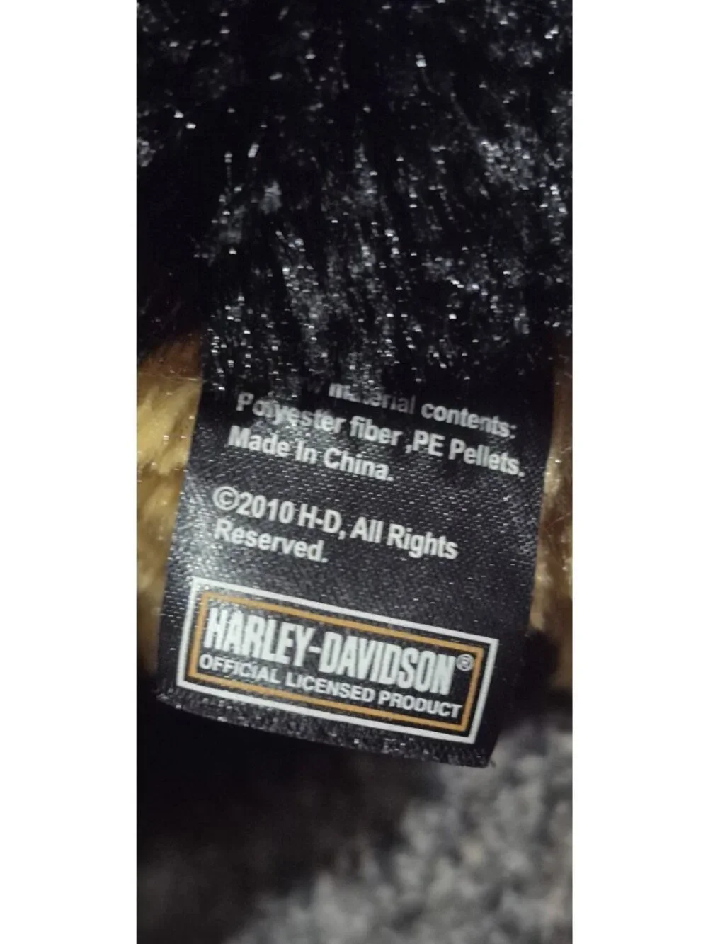 Harley Davidson Rottweiler Plush Studfed Animal Toy Dog 18